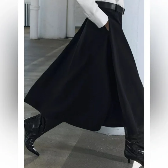 Zara Mock Croc Kitten Heel Boot - Picture 5 of 6